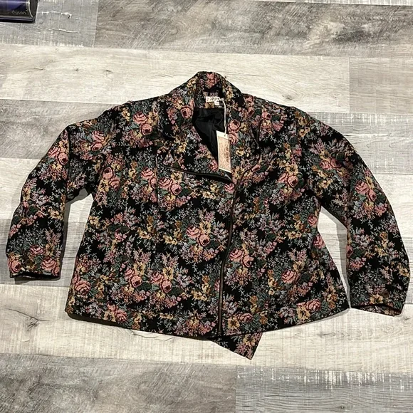 Joe Browns Jackets Coats Joe Browns Floral Embroidered Zip